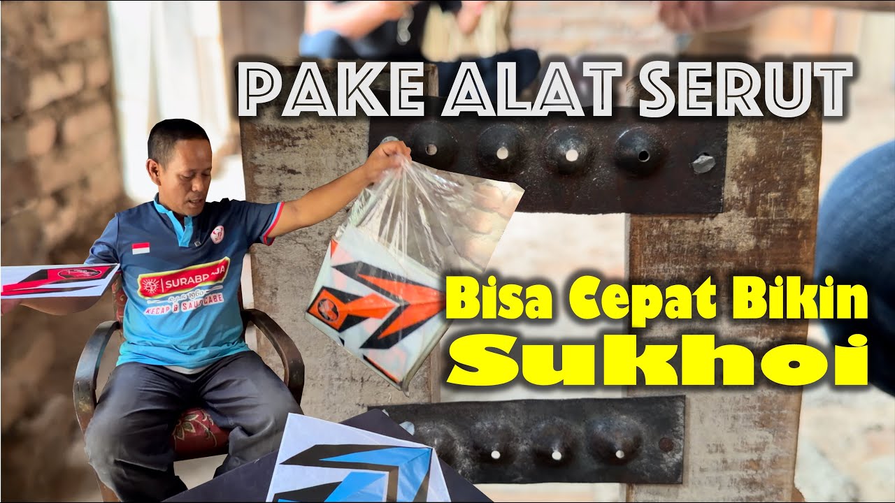 PAKE ALAT SERUT | BISA CEPAT BIKIN SUKHOI | BAMBU PETUNG 57CM