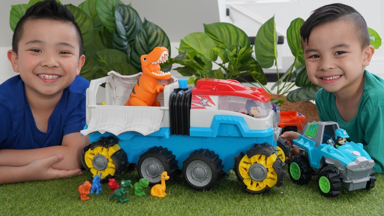 Epic Dino Rescue  Mission With CKN