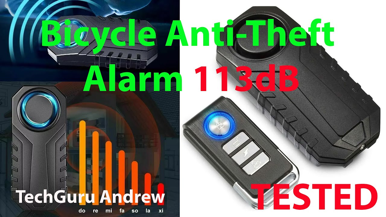 Bicycle Anti-Theft Alarm 113dB