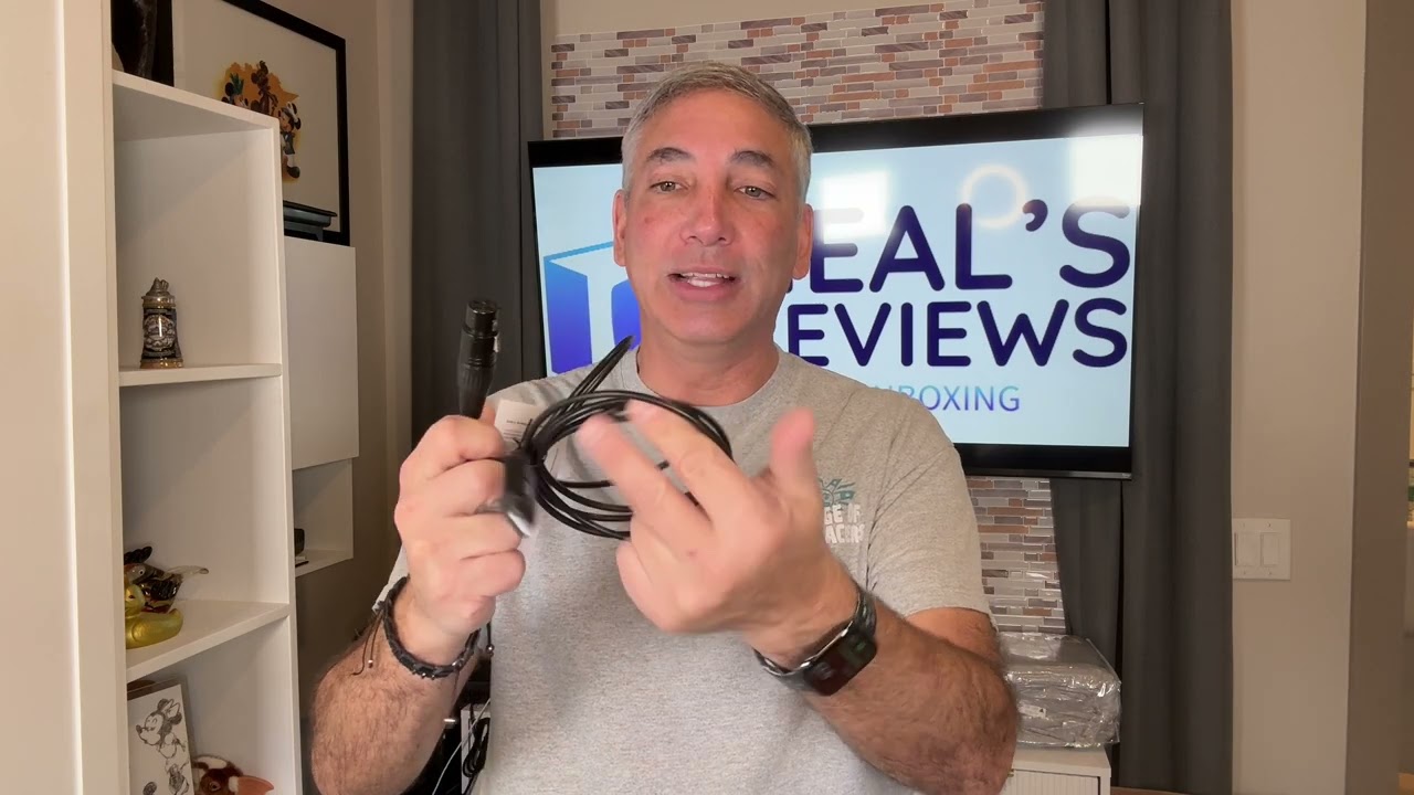 USB to DMX Light Cable Review & Unboxing    4K