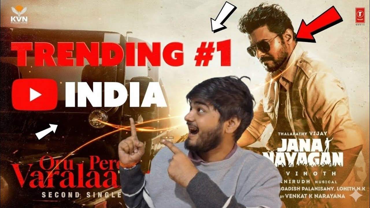 ORU PERE VARALAARU Reaction 🤯 | Thalapathy Vijay’s Mass is UNMATCHED! 🔥 | Jana Nayagan