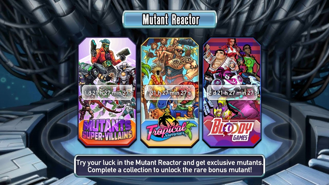 MUTANTS GENETIC GLADIATOR -  TODAY UPDATE / LOGIN / MUTANTS REACTOR TOKEN