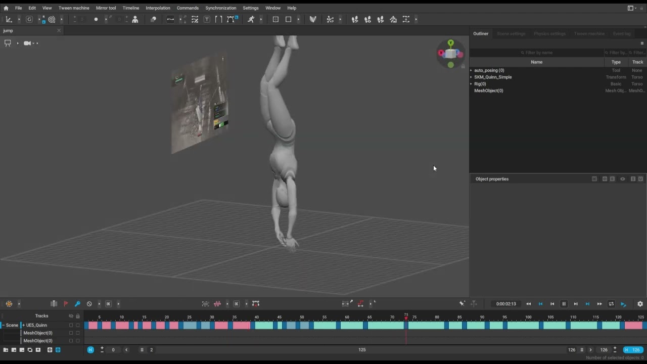 twist flip animations test