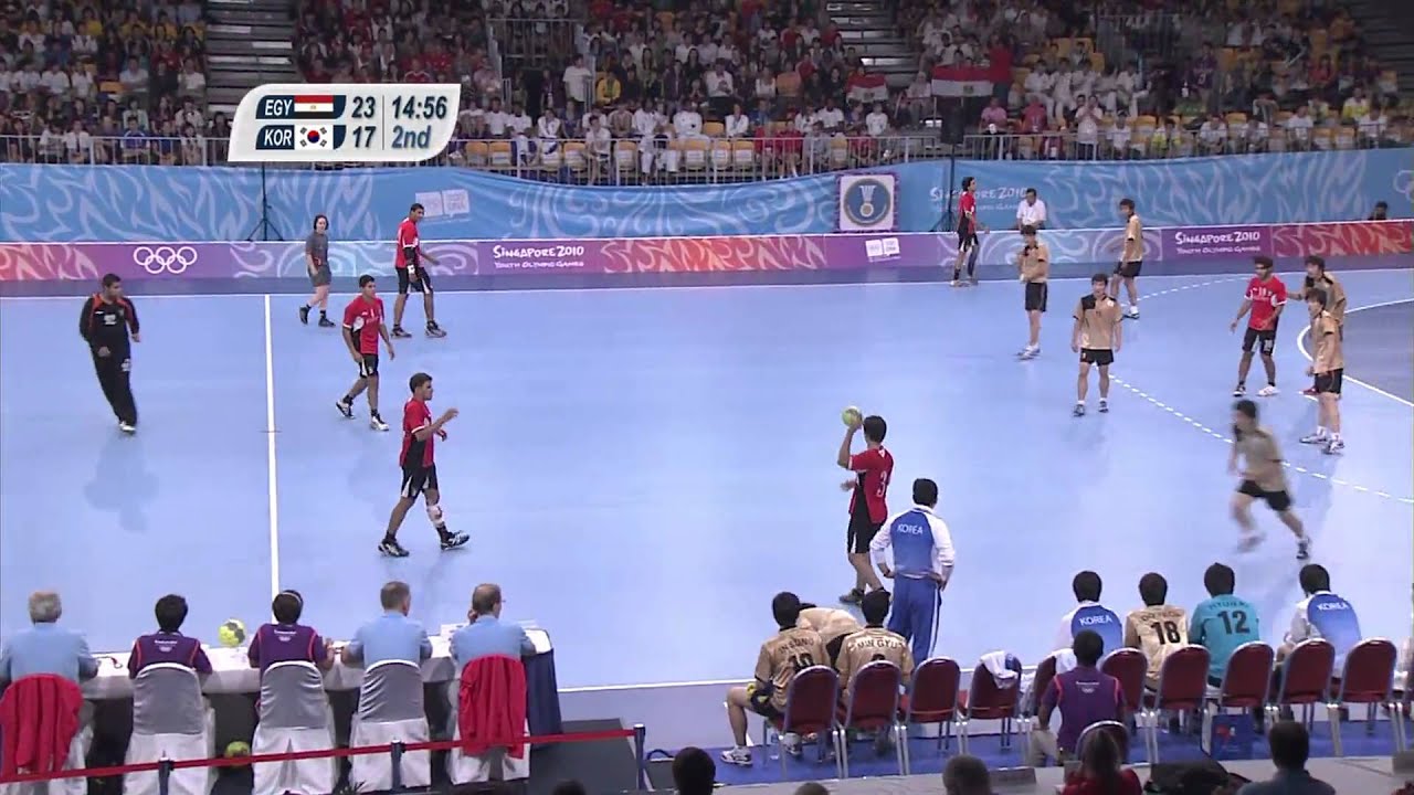 Egypt vs Korea - Men's Handball - Gold Medal Match - Singapore 2010 Youth Games