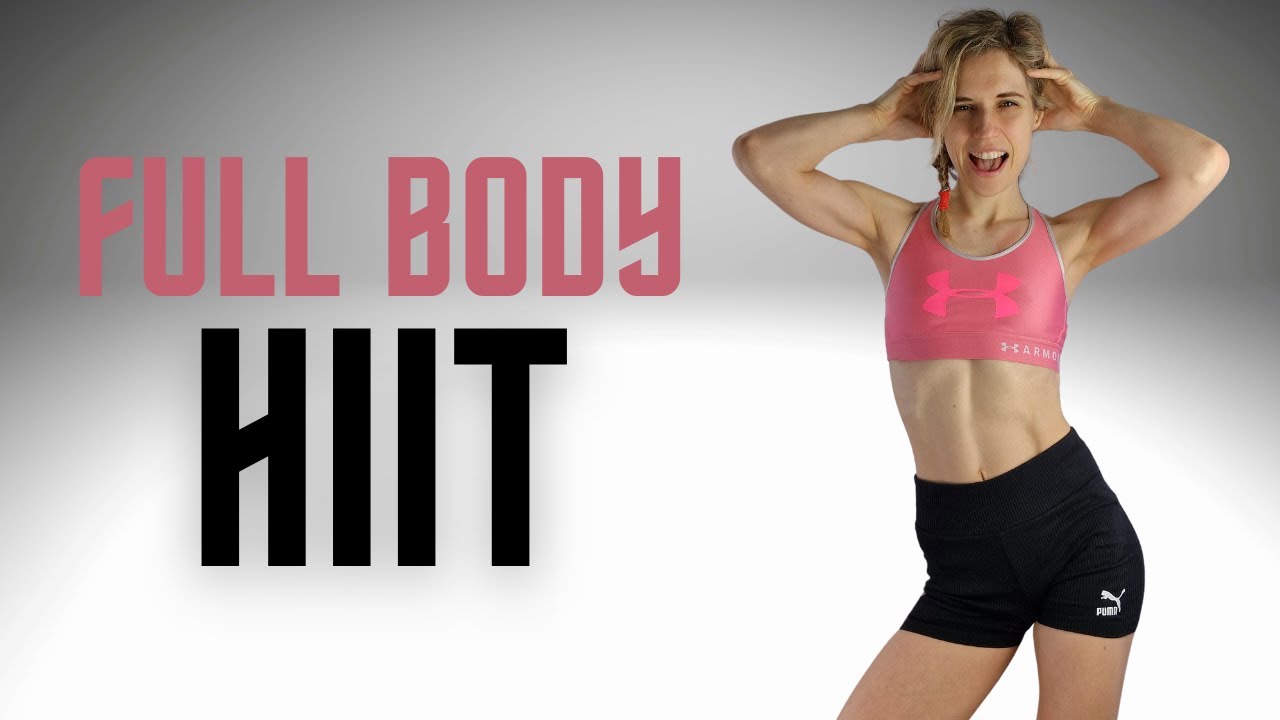 50 MINUTE FULL BODY HIIT CARDIO WORKOUT - NO REPEAT - NO EQUIPMENT - FAT BURNING