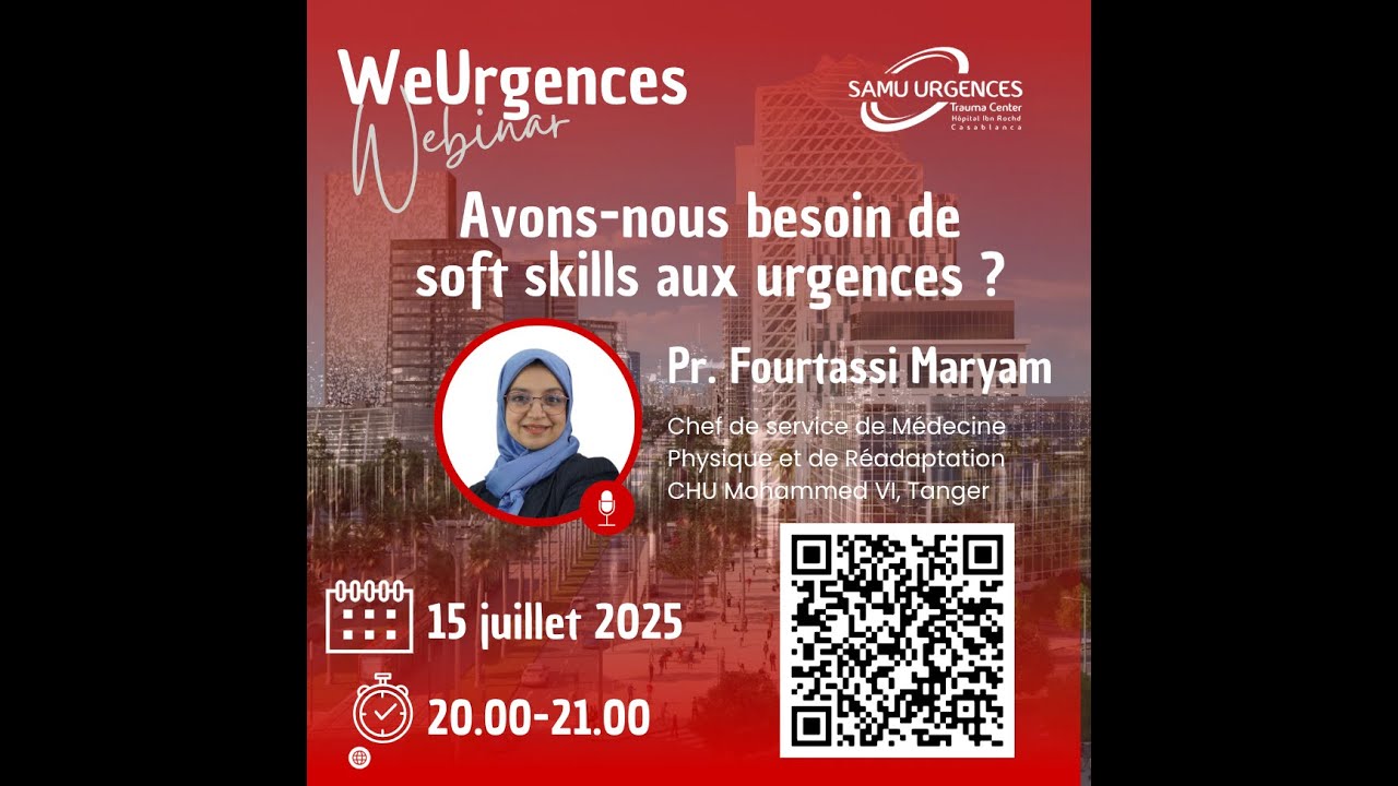 WeUrgences Webinar_Avons-nous besoin de soft skills aux urgences ?