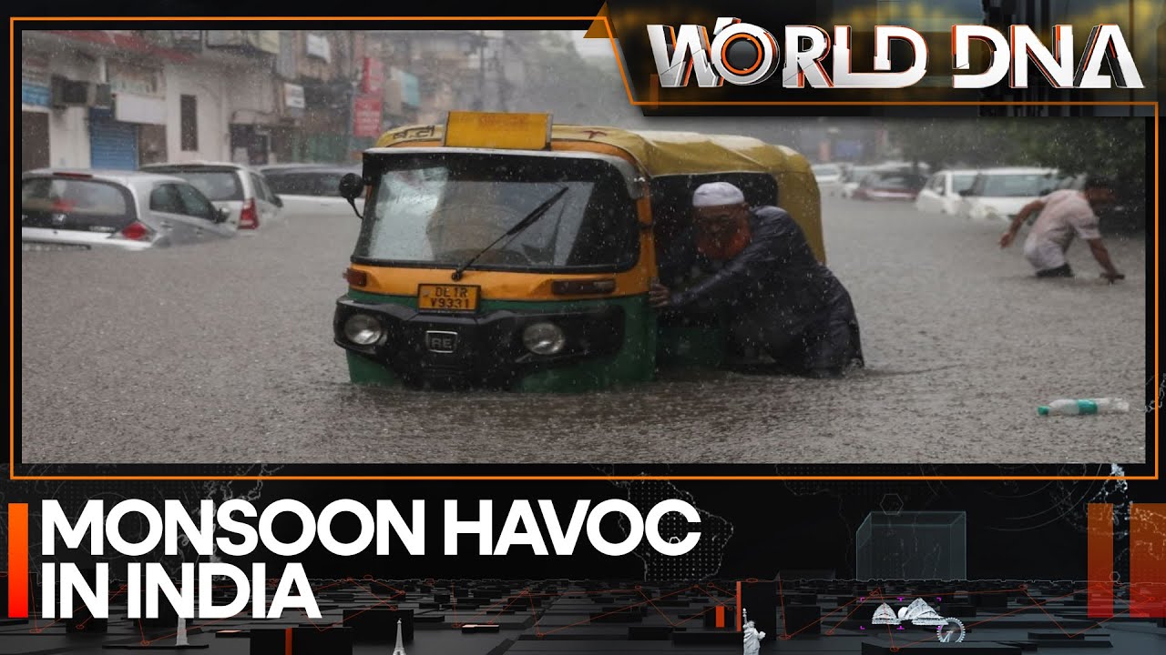 India's monsoon fury: Record-breaking rainfall causes chaos | India News | WION World DNA