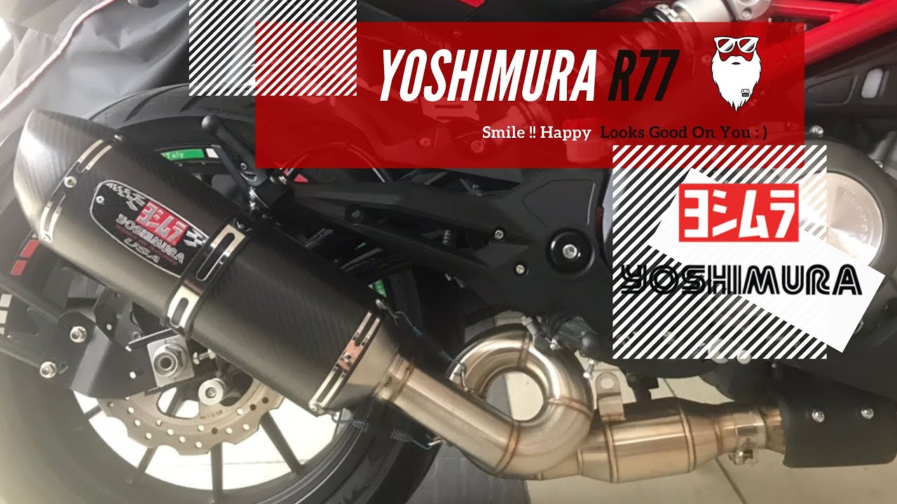 Yoshimura R77 Exhaust Sound Test | #benellitnt249s | #yoshimura | #zoomh1n