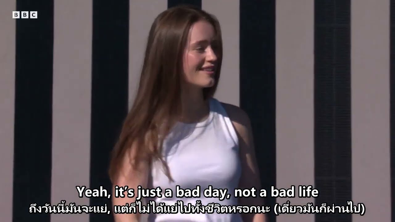 Sigrid - Bad Life Performs At TRNSMT 2022  - Sub Thai - ENG Lyrics แปลเพลงสากล