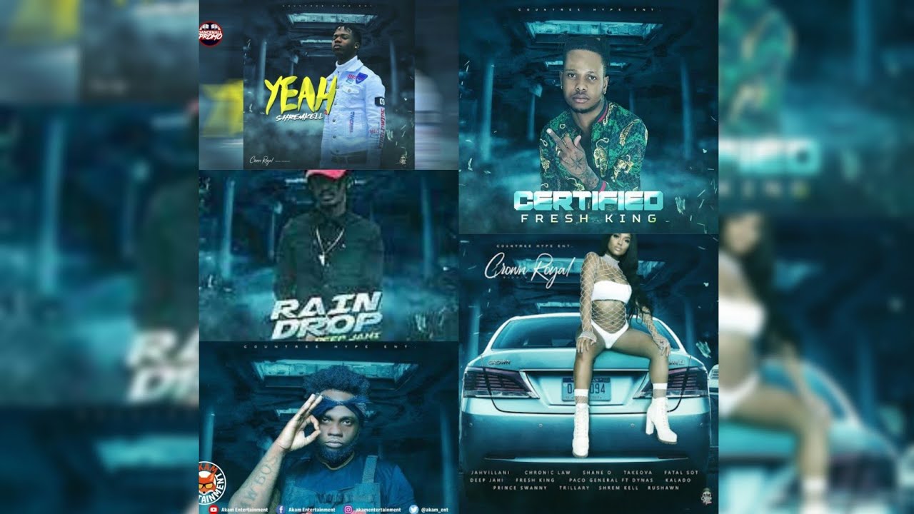 Crown Royal Riddim Mix [Countree hype music] - Dj Jayskull /Chronic law/Fresh king/Leyavo/Jahvillani