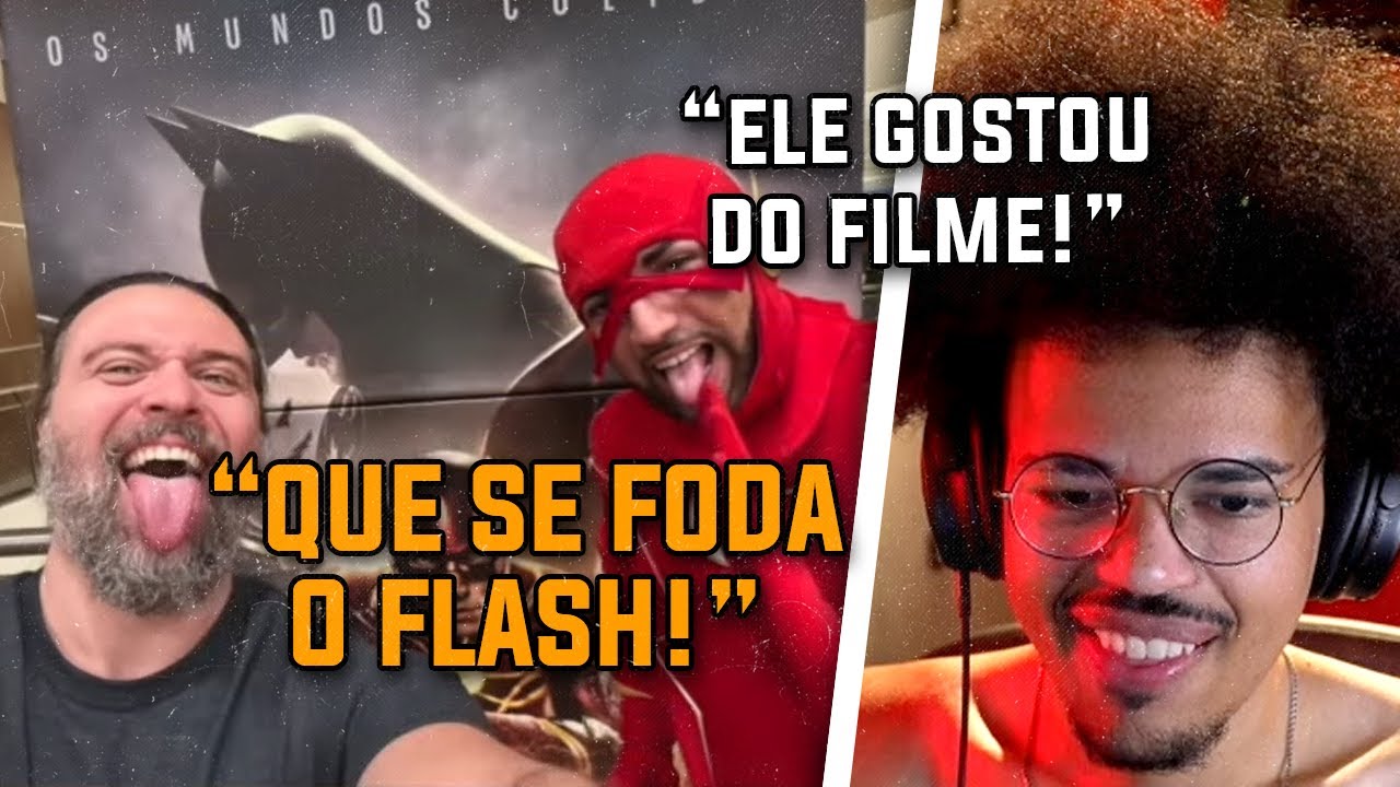 NANDO MOURA FEZ REVIEW DO FILME THE FLASH