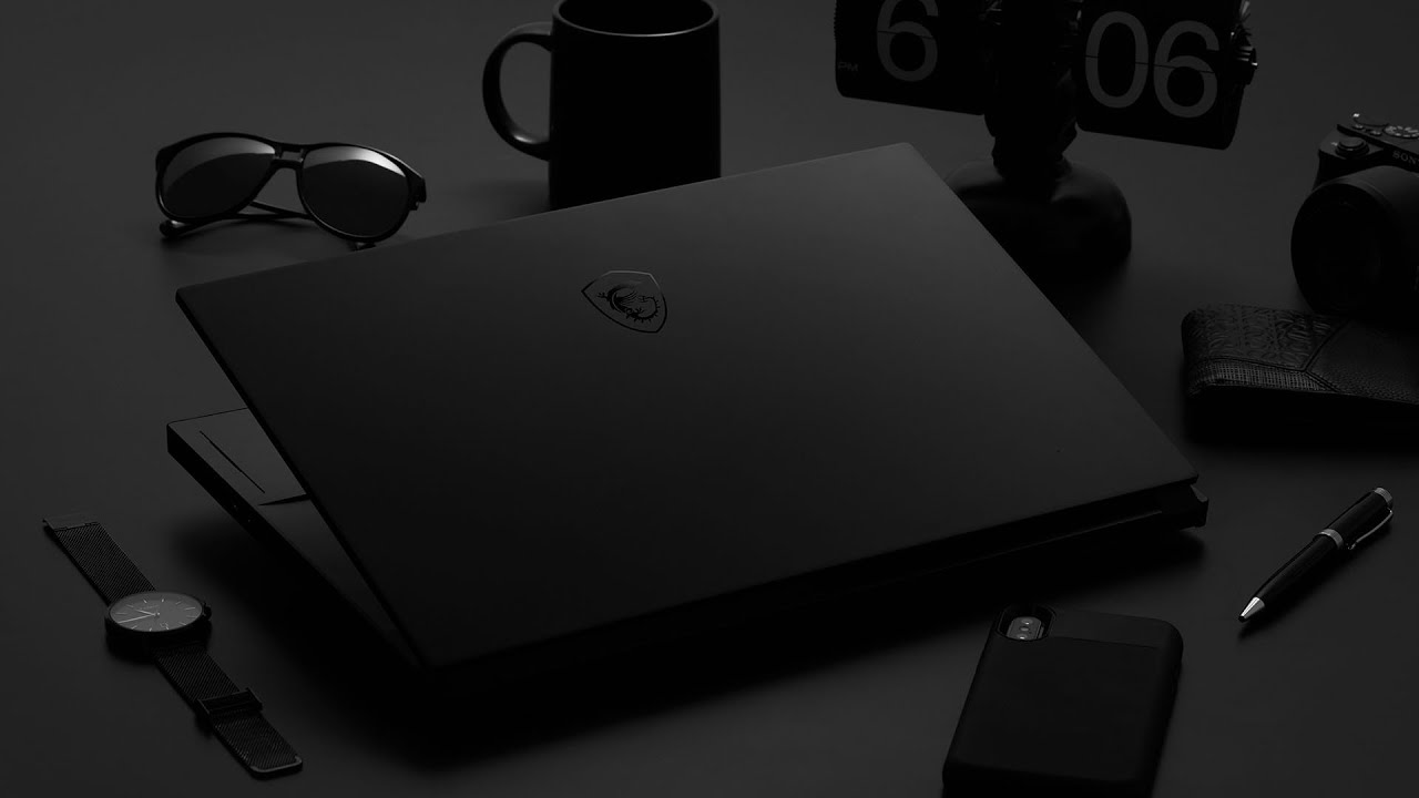 GS66 Stealth - Sharper in Core Black