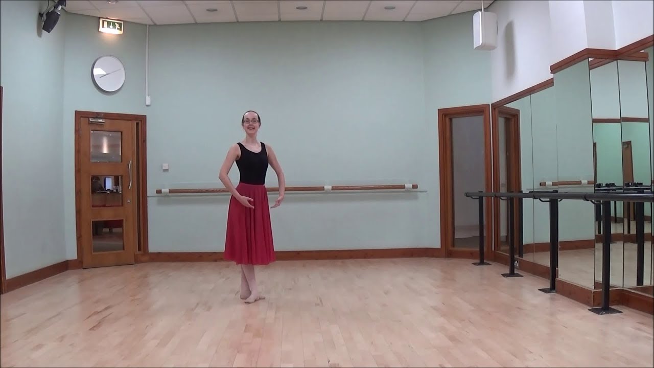 RAD Grade 6 Ballet - Centre - Soubresauts and &eacute;chapp&eacute;s saut&eacute;s to 4th position