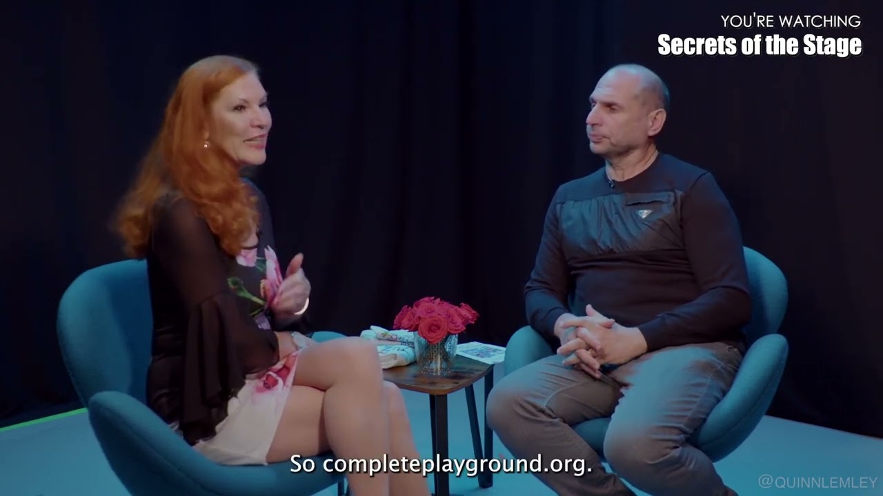 Secrets of the Stage with Quinn. Lemley and Complete Playground creator & Fitness Guru Alex Reznik