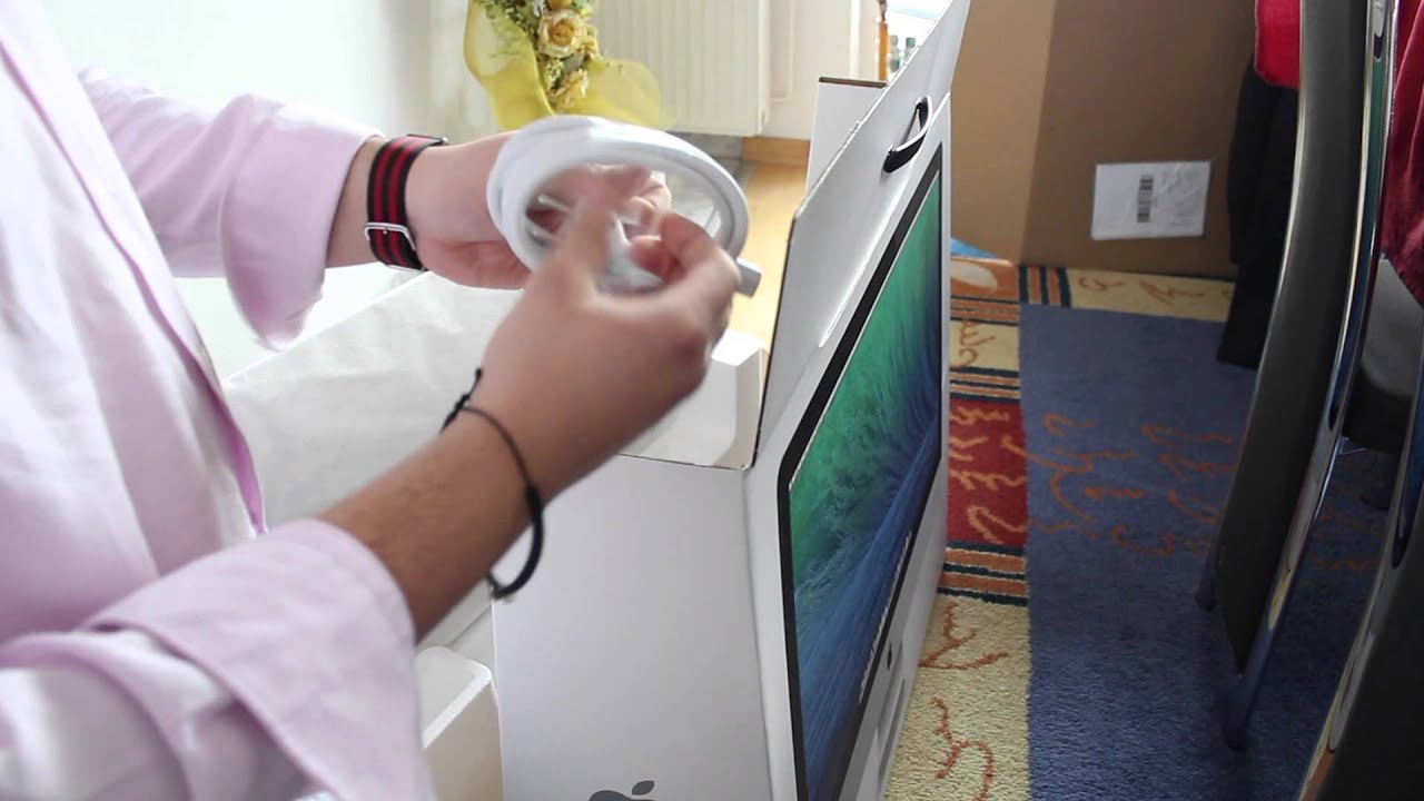 apple iMac 27'' 2014 - Unboxing