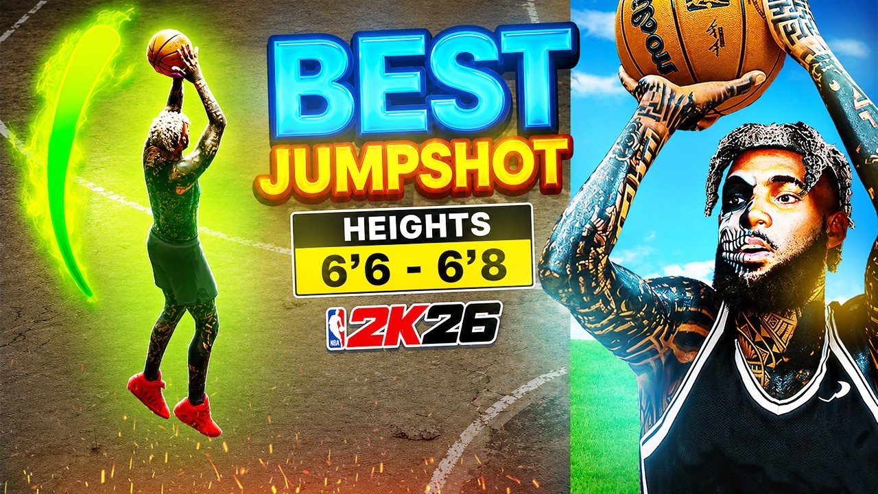 Я нашел САМЫЙ БЫСТРЫЙ джампшот для высокого защитника в NBA 2K26&hellip; Его НЕВОЗМОЖНО накрыть!