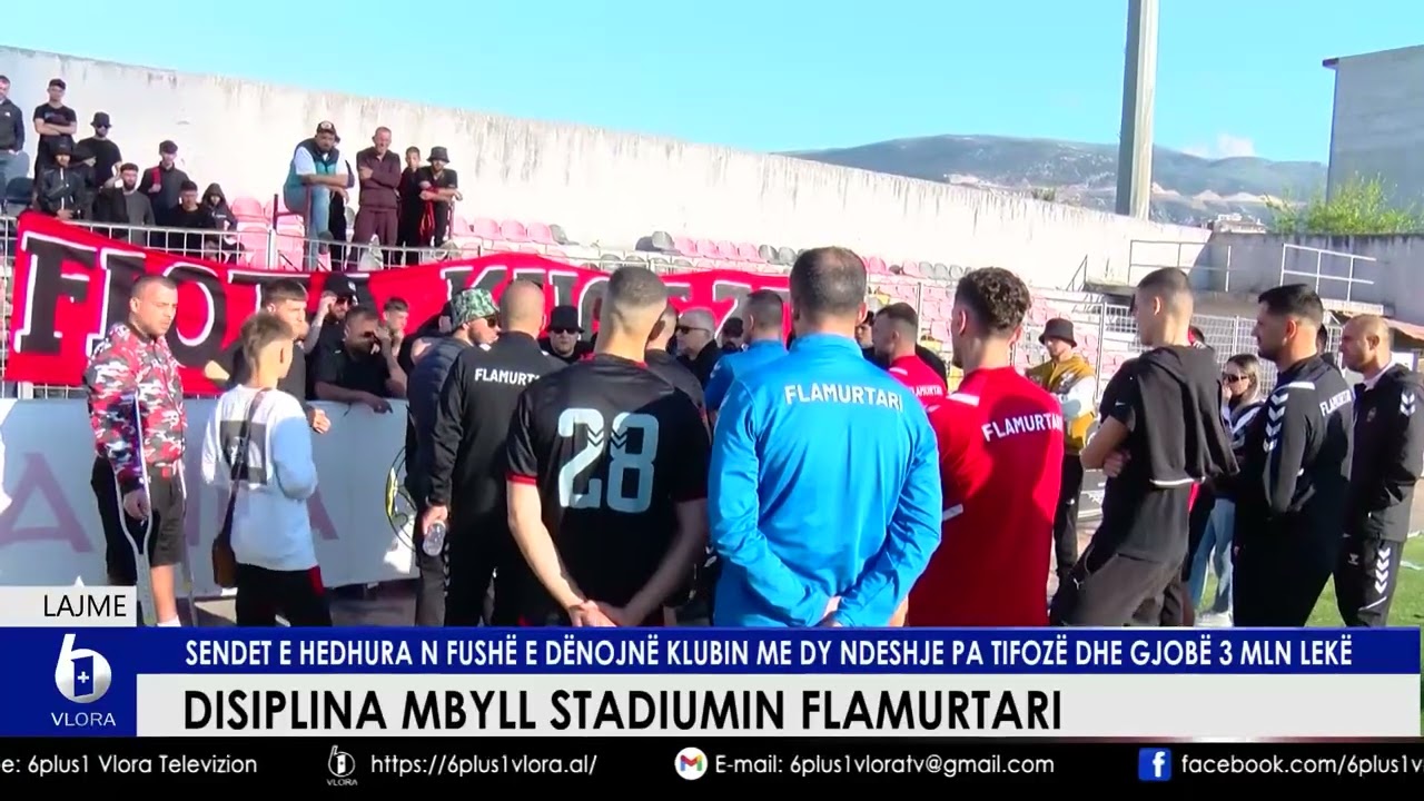 Disiplina mbyll stadiumin Flamurtari - Sendet e hedhura në fushë e dënojnë klubin...