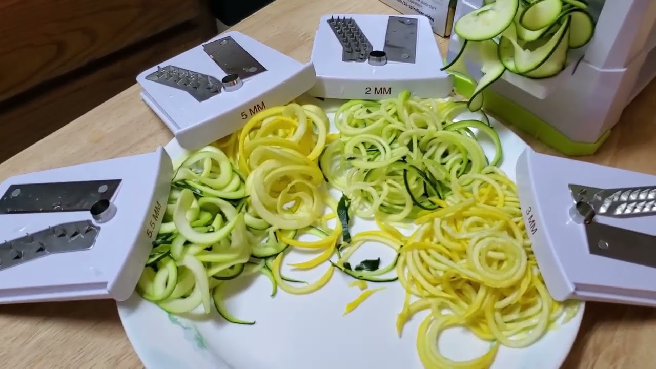 Brieftons 5 Blade Spiralizer Review