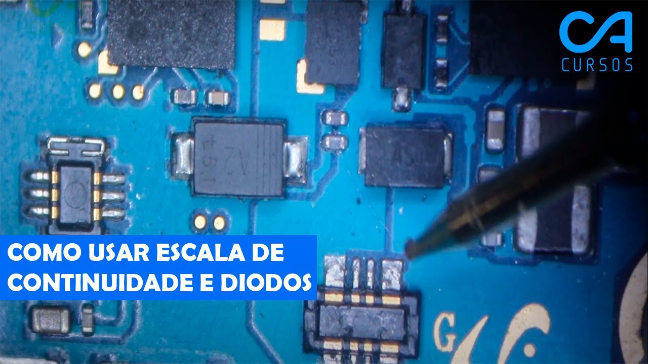 Como usar Escala de Continuidade e Diodos