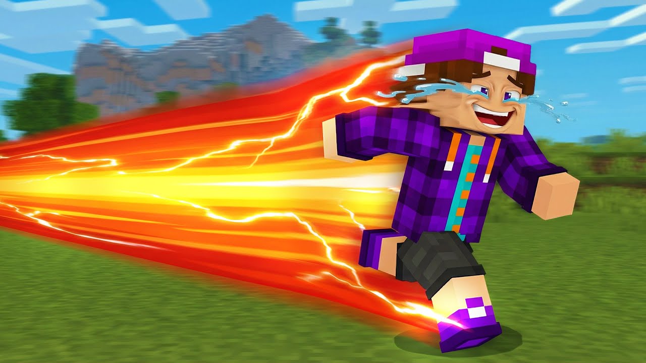 Minecraft, But Speed Keeps Increasing!