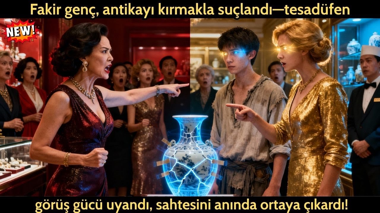 Fakir genç, antikayı kırmakla suçlandı—tesadüfen görüş gücü uyandı, sahtesini anında ortaya çıkardı!