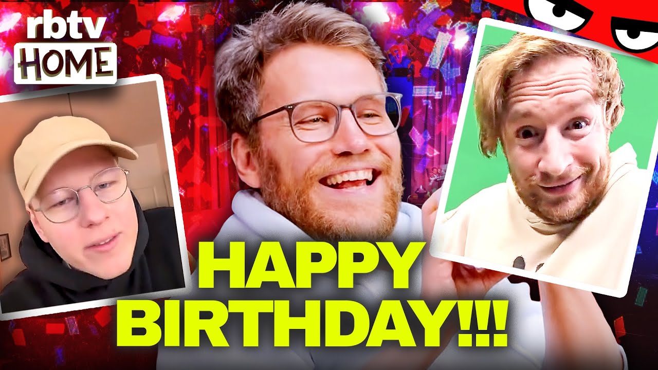 Überraschung! NILS’ GEBURTSTAGS-Show voller Geschenke & Chaos! | RBTV HOME