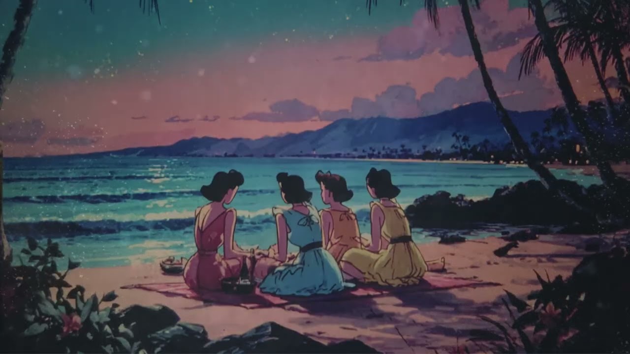 Sunset Lo-Fi | Vintage Vibes Study & Focus Mix (1 Hour)