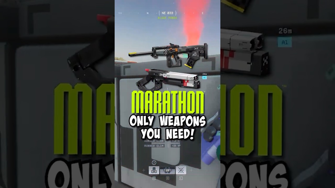 The Only Weapons You NEED in Marathon 🐛