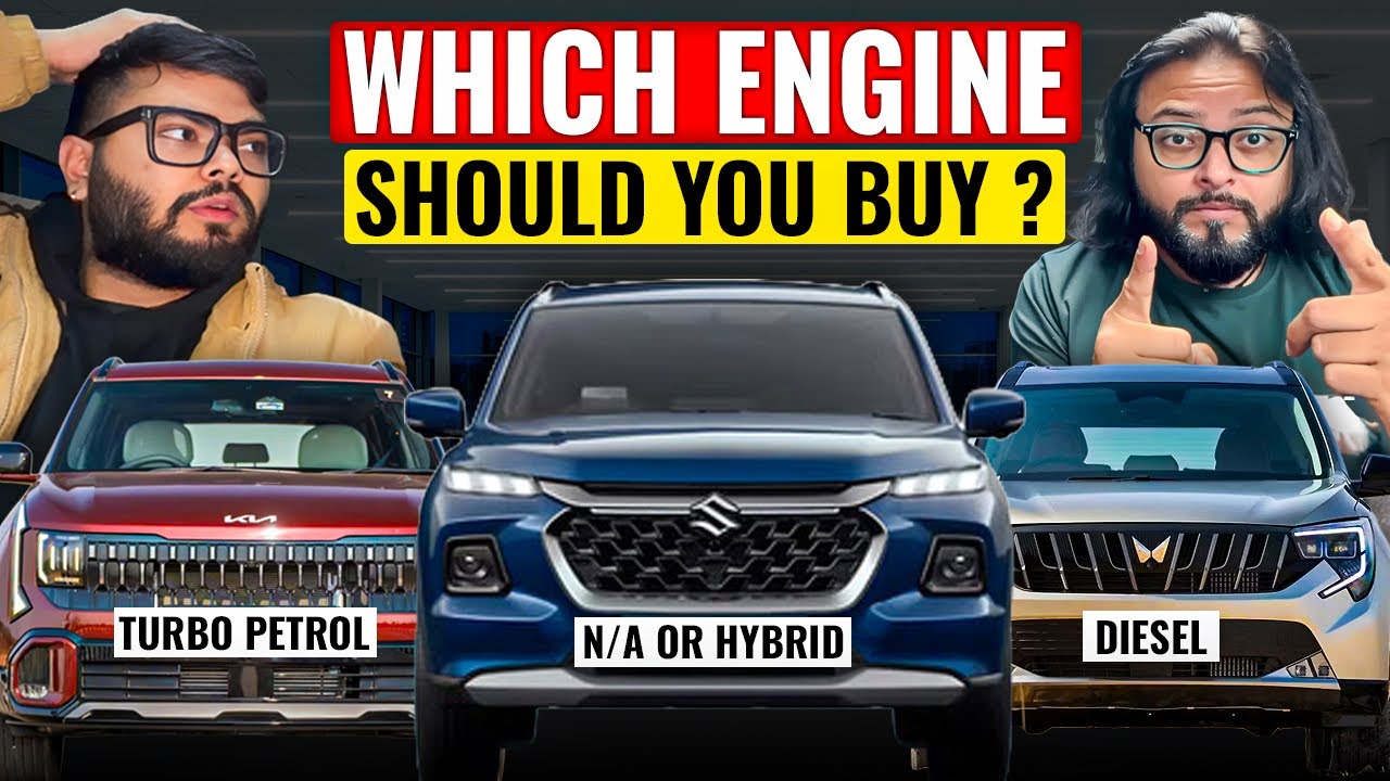 Which Car and Engine is Best for you 🔥 Petrol N/A Turbo Diesel Hybrid or EV?