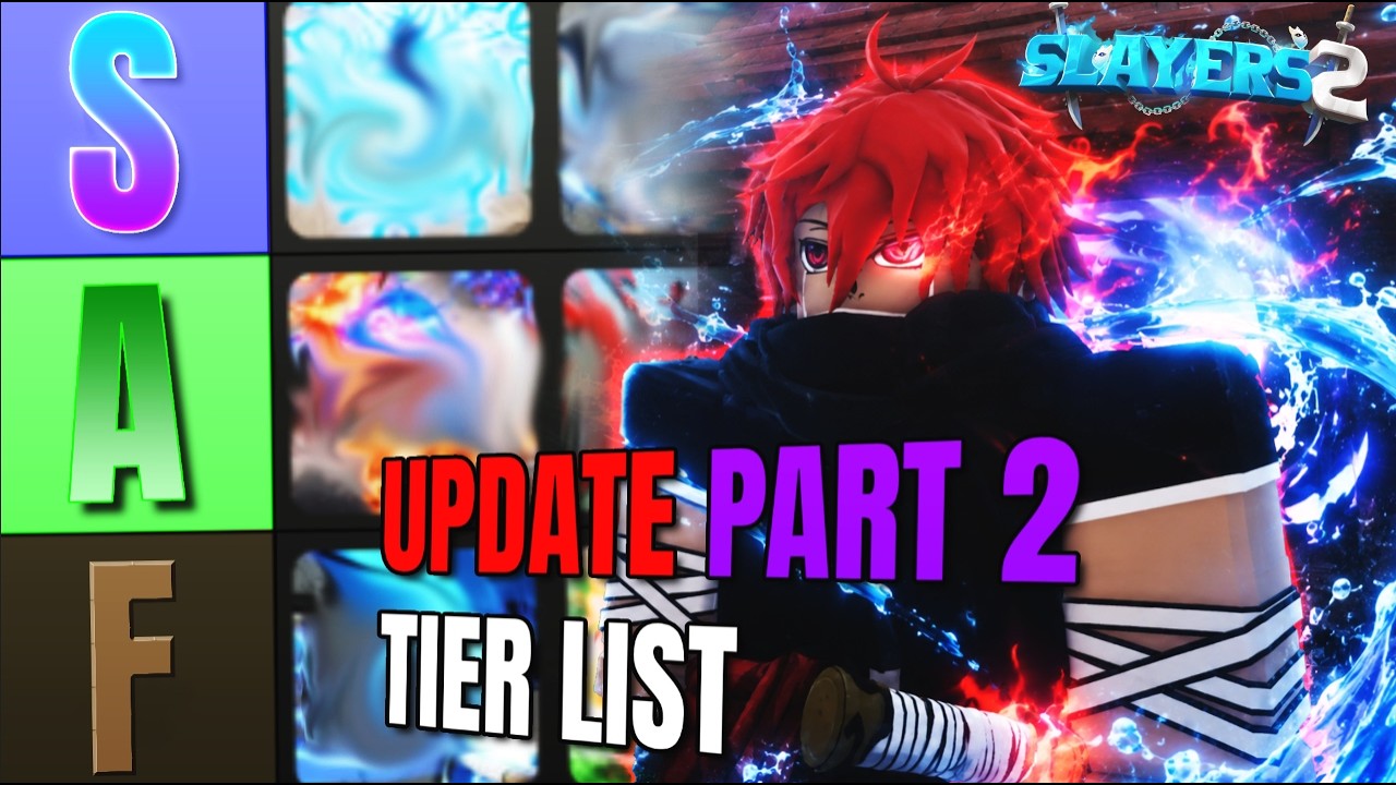 The BEST *NEW UPDATE* BDA/BREATHING Tier List.. | Project Slayers 2