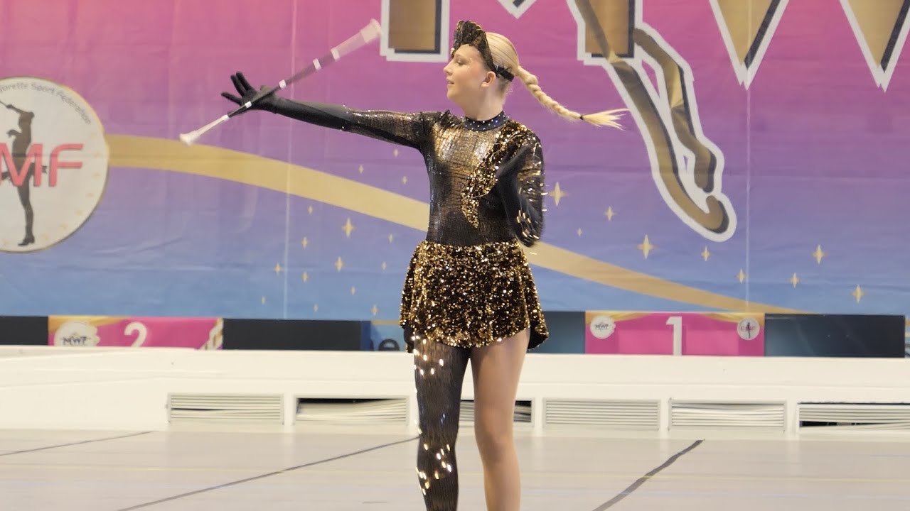 *Plesni Klub A Zagreb* - solo BATON juniors - XX European Majorette Championship - Monza 2025