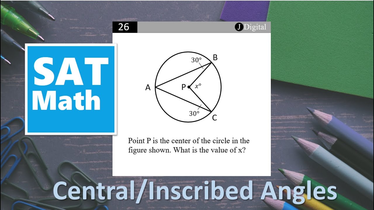SAT Math | Inscribed Angles