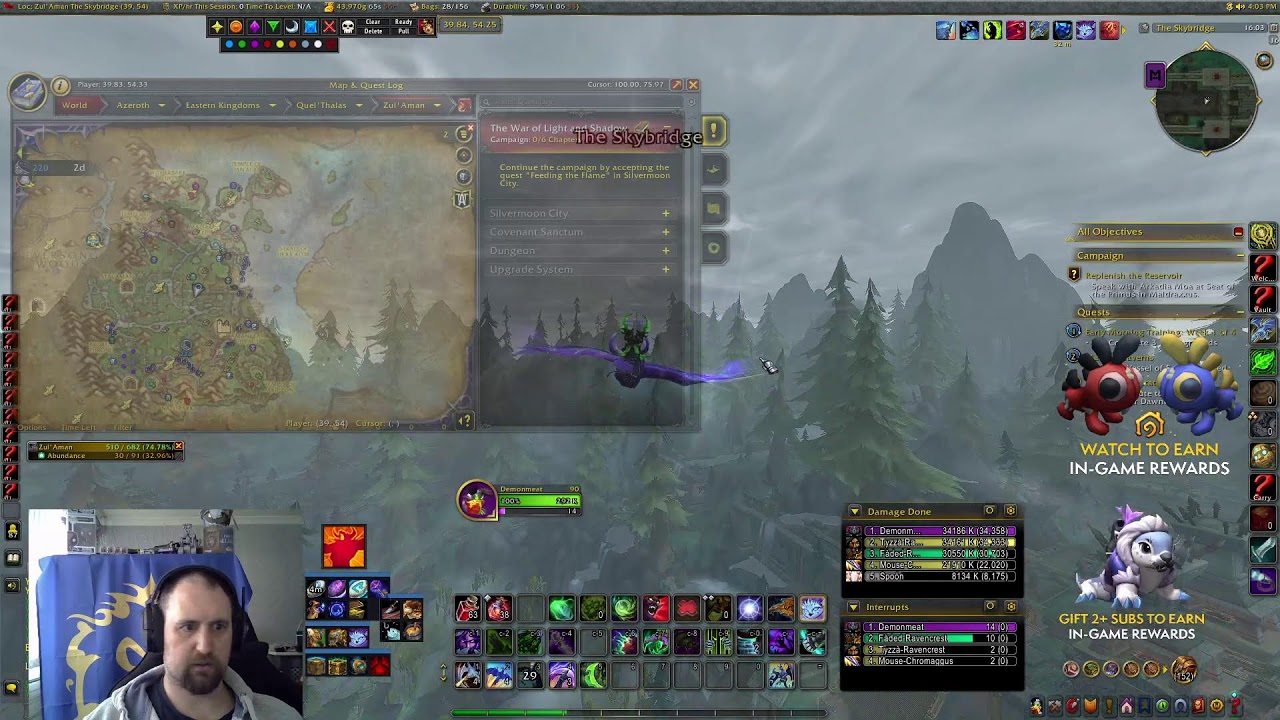 Dungeons, World Quest and whatever | @BetrayalEU | !data