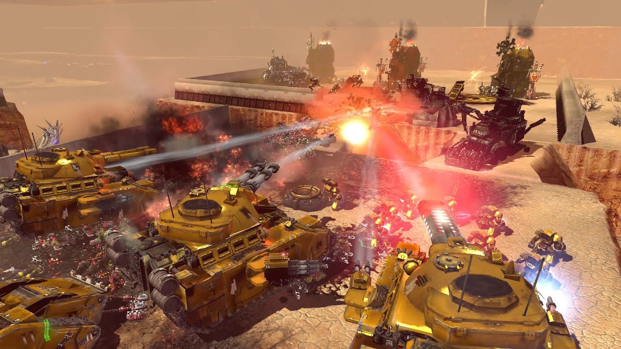 Pizza Makers roast Da Mushroomz - Astartes Mod, Warhammer 40K: Dawn Of War 2: Retribution