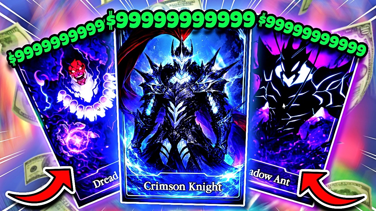I MADE QUADRILLIONS in Anime Card Collection