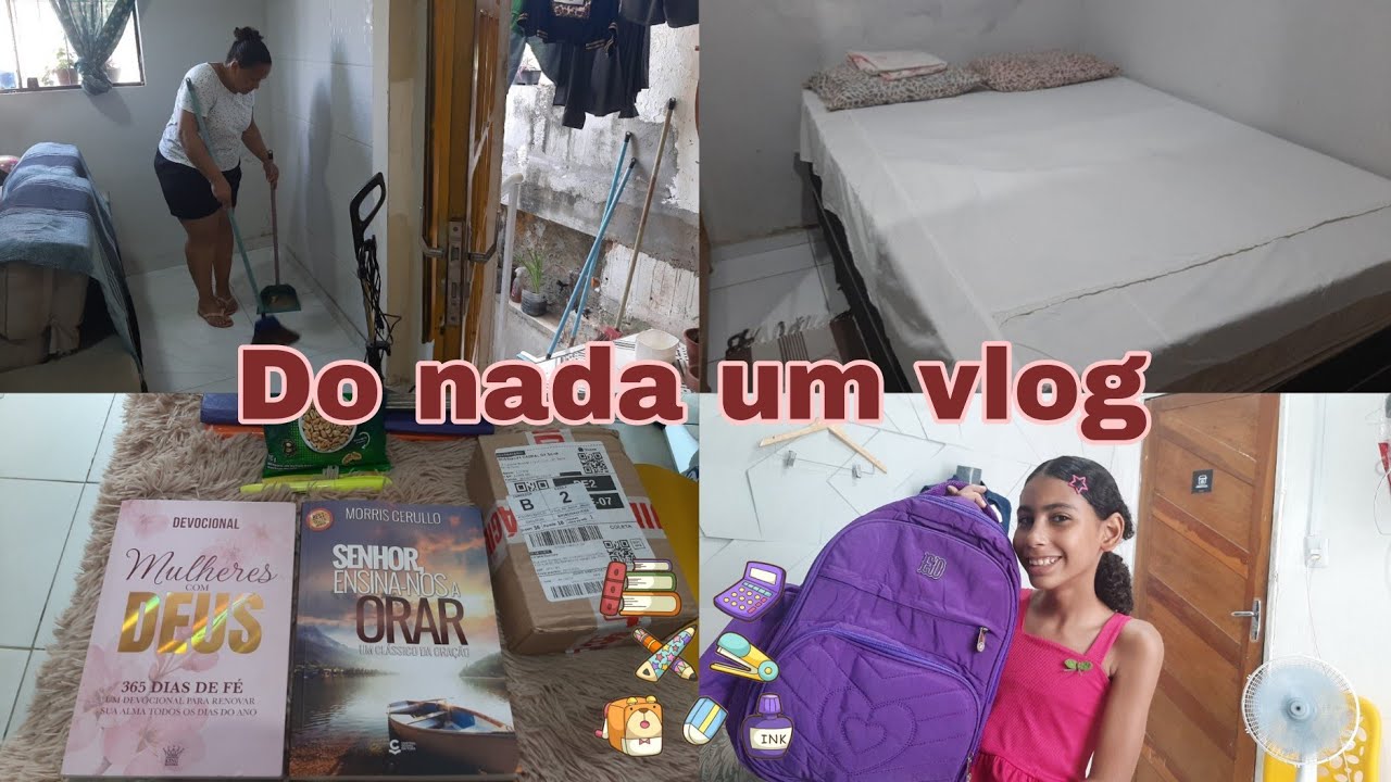 Minha Rotina no sábado| Material Escolar de Larissa 