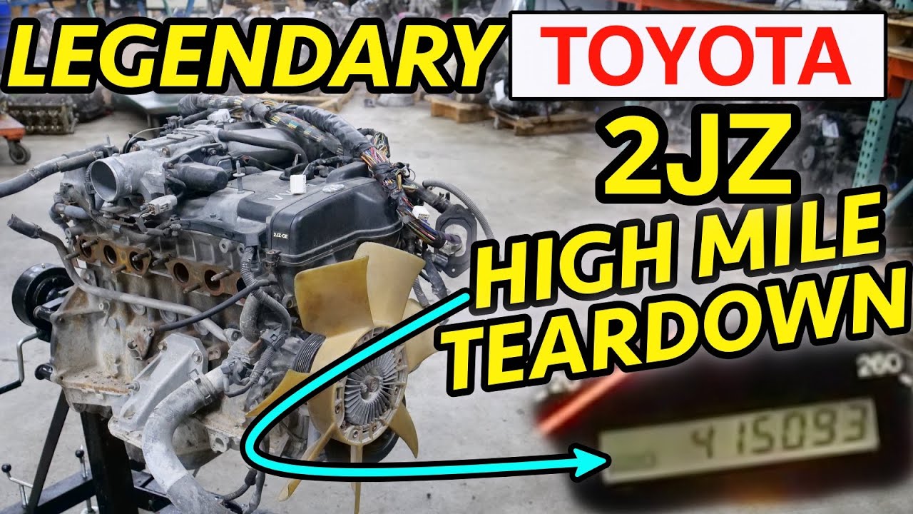 415,000 MILES! The OTHER Reason The Toyota 2JZ Engine Is So GOOD! MAINTENANCE MATTERS!