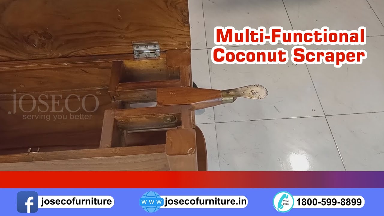 Multi-Functional Coconut Scraper | JOSECO | Marthandam | Nagercoil | Thiruvananthapuram