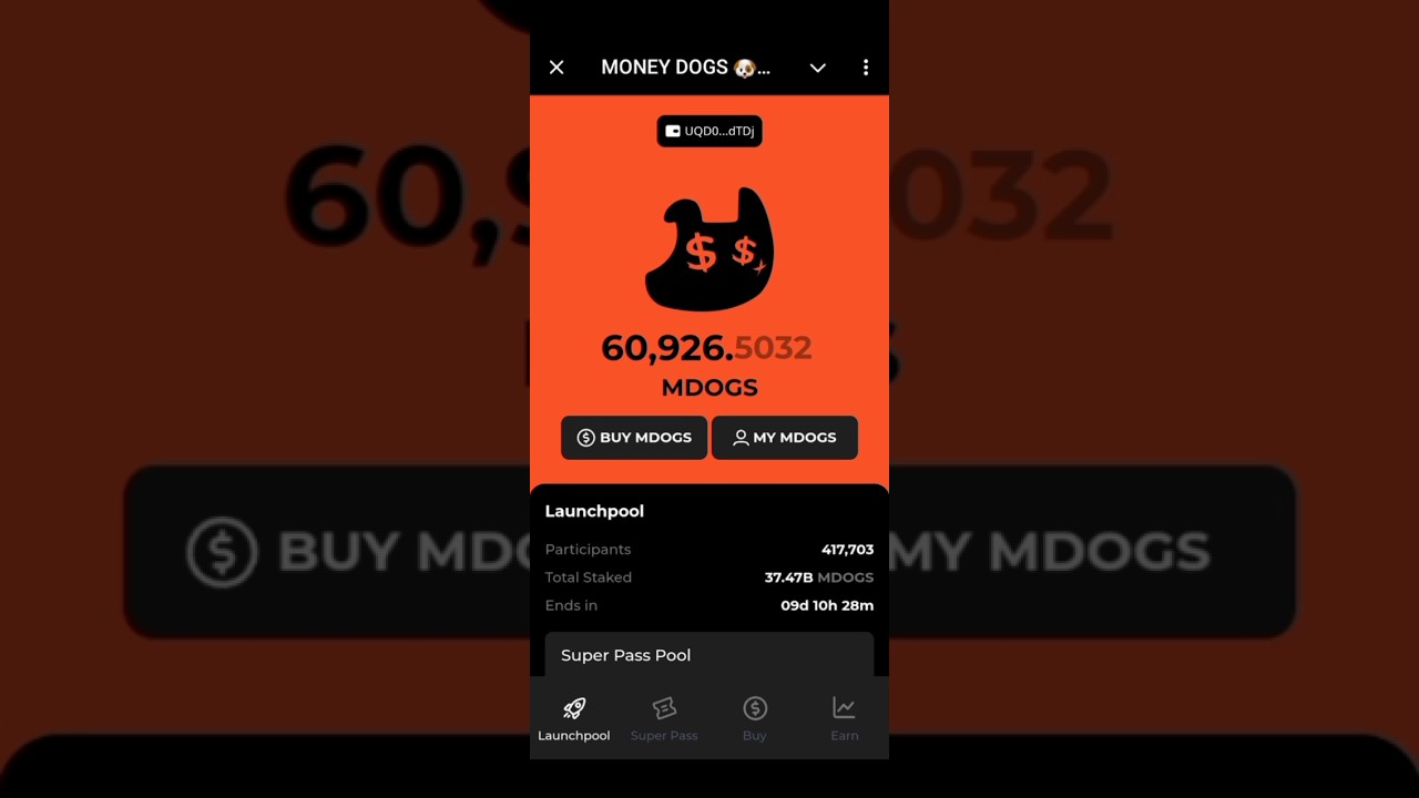 Money Dogs | How To Stake Your $MDOGS Tokens | MDOGS Allocation