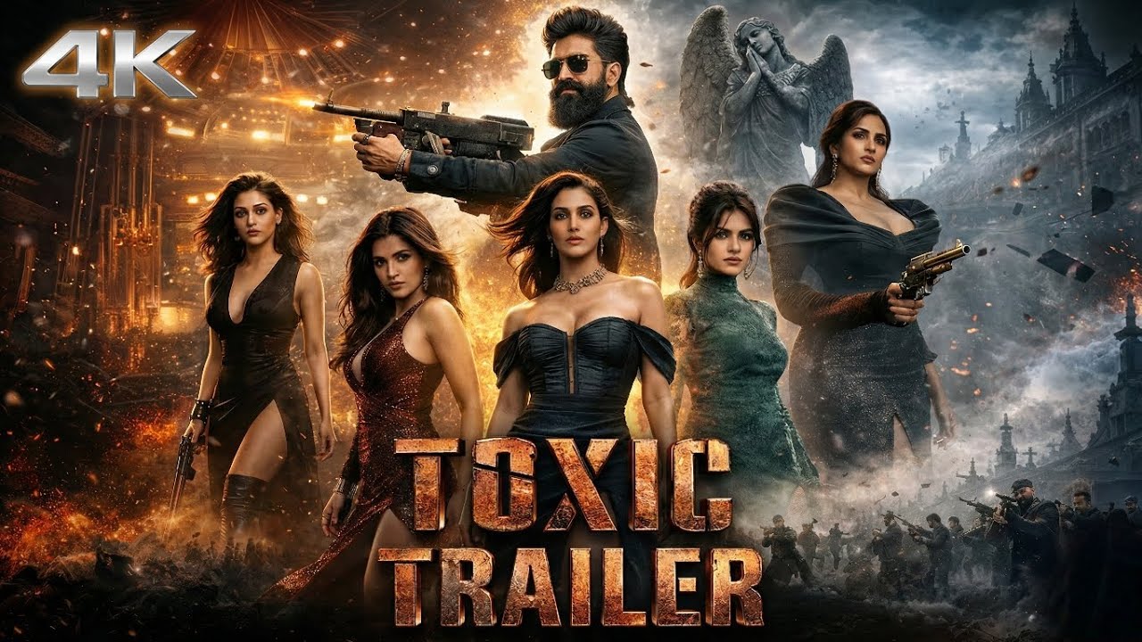 TOXIC- official trailer | Yash | Geetu Mohandas | New Movie trailer | trailers 2026
