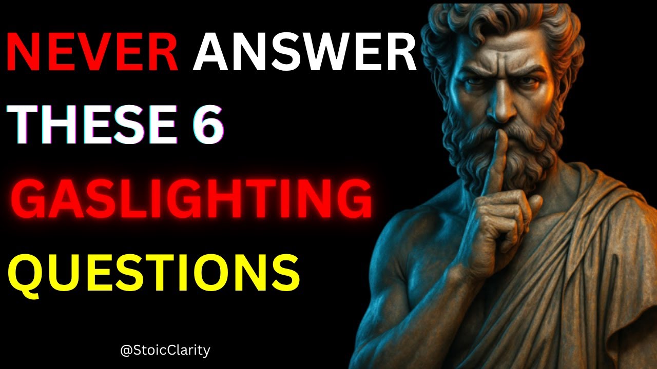 6 Twisted Questions Liars Ask To MANIPULATE You| Stoic Replies That Crush Liars.