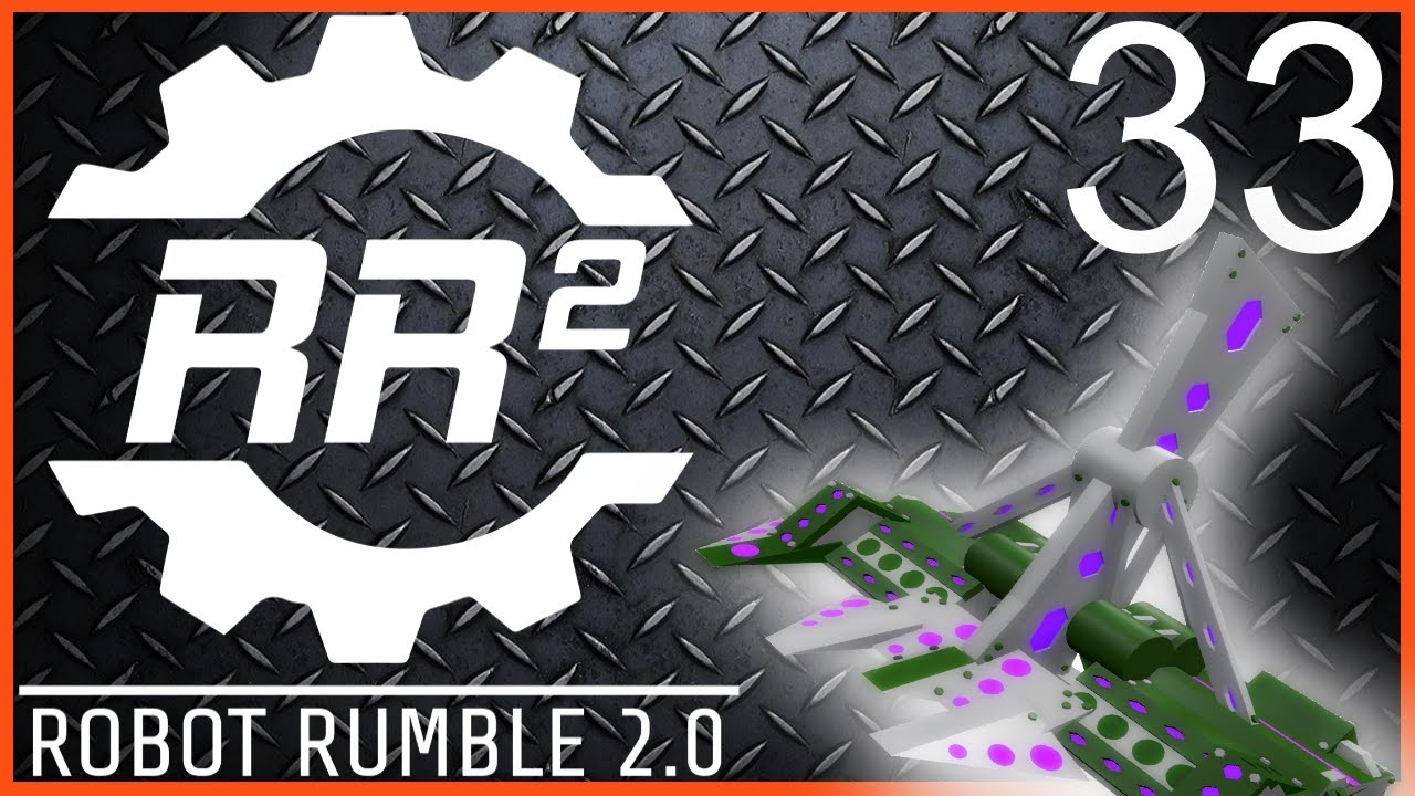 POWERFUL Vertical Spinner | E33 | Robot Rumble 2