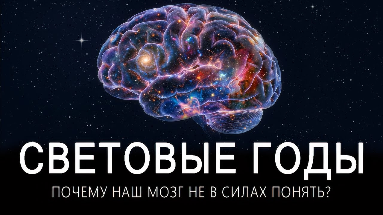 Почему СВЕТОВЫЕ ГОДЫ — это пространства, которые наш мозг НЕ может охватить Документалка для сна