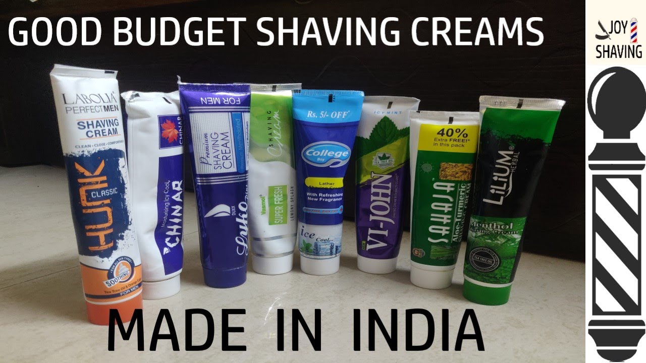Indian Shaving Creams  | Part 2 | Good Budget Shaving Creams from India