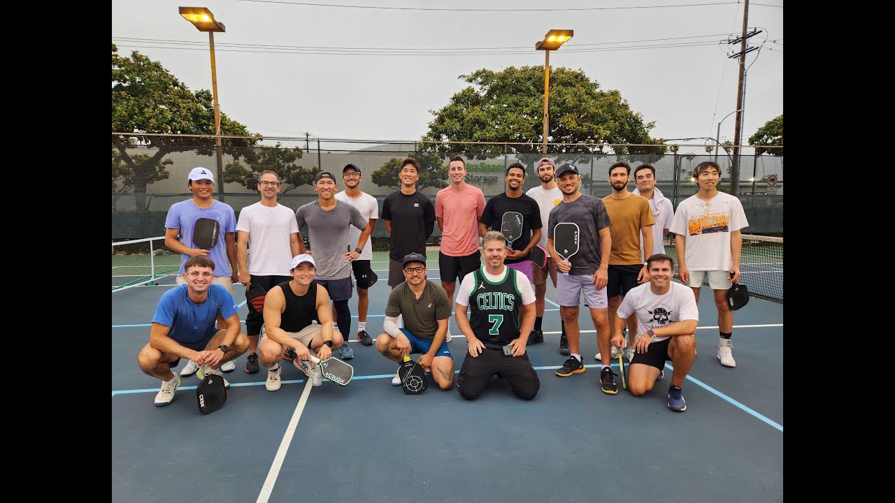 June 6th - Final Match Pickleball Ho's 4 5+ Thursday Night Round Robin