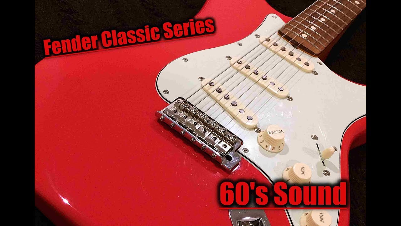 My New Stratocaster! - Fender Classic Series 60's Lacquer