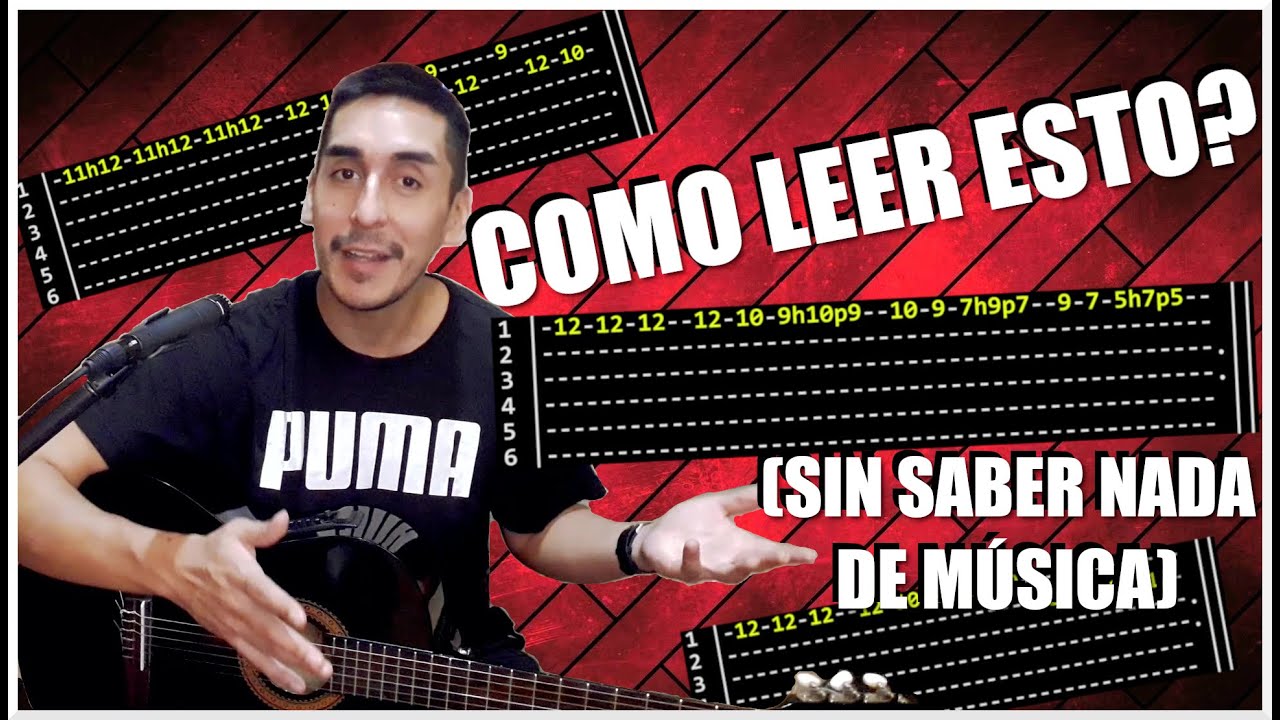 CÓMO LEER TABLATURAS DE GUITARRA FACILMENTE - Guía Completa desde Nivel Principiante hasta Avanzado