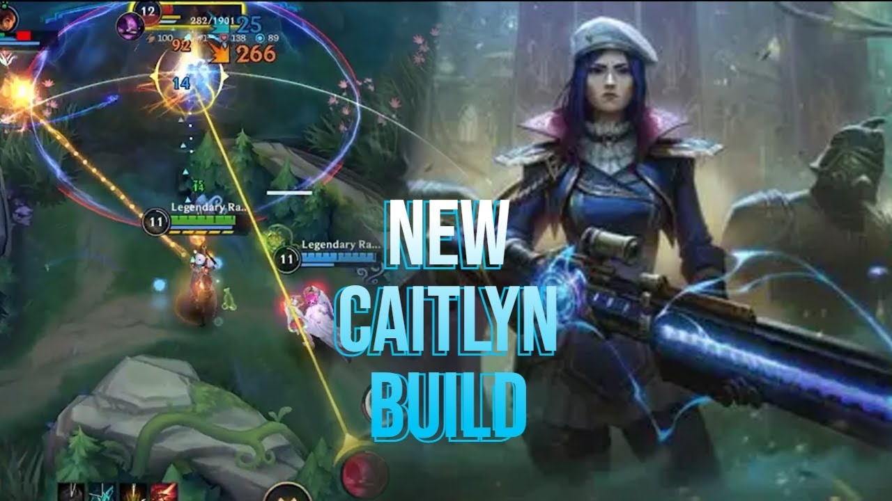 NEW BUILD WITH ENCHANTER | CAITLYN ADC WILD RIFT | PATCH 6.2c