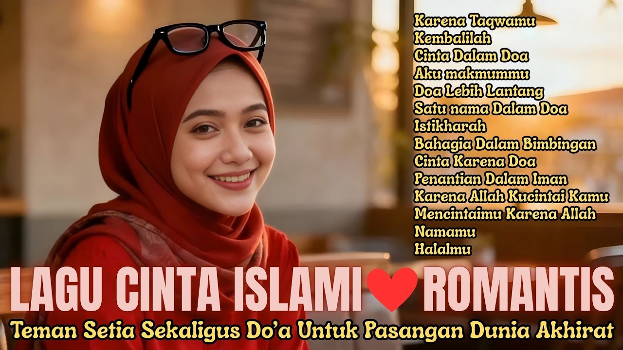 KUMPULAN LAGU CINTA ISLAMI ROMANTIS 💞 MasyAllah Bikin Tenang, Lagu Islami Untuk Pasangan Halal
