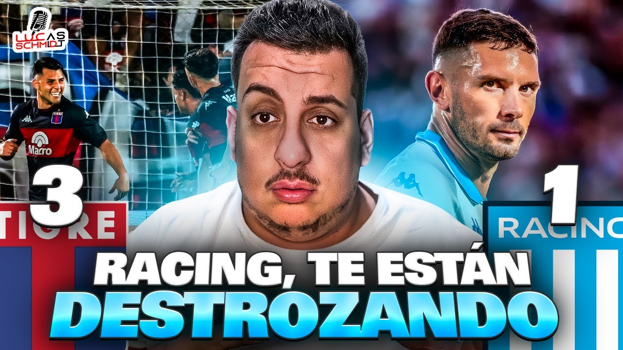 HICIERON MIERD4 A RACING | Tigre 3-1 Racing | Reacción Lucas Schmidt